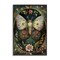 Stupell Industries Green Toned Victorian Moth Framed Giclee Design by The Dutch Lady